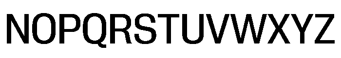Neue Corp Compact Medium Font UPPERCASE