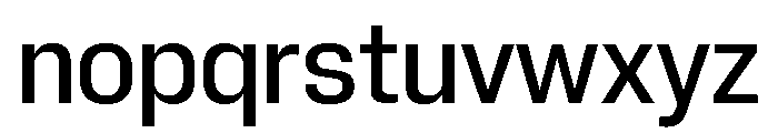 Neue Corp Compact Medium Font LOWERCASE
