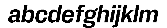 Neue Corp Compact Semibold Italic FONT