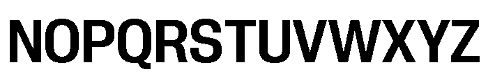 Neue Corp Compact Semibold Font UPPERCASE