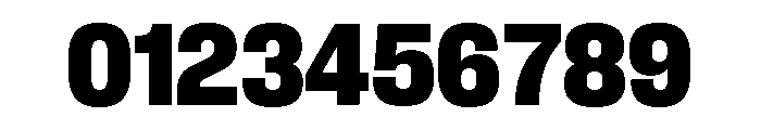 Neue Corp Compact Ultrabold Font OTHER CHARS