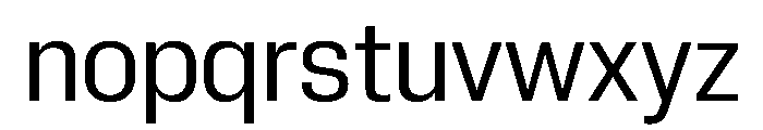Neue Corp Compact Font LOWERCASE