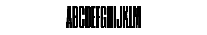 Neue Corp Compressed Heavy Font UPPERCASE