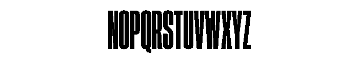 Neue Corp Compressed Heavy Font UPPERCASE