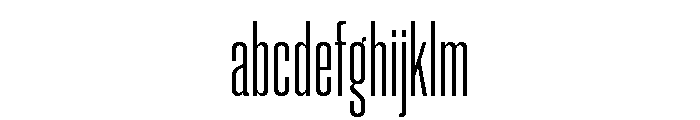 Neue Corp Compressed Medium 2 FONT