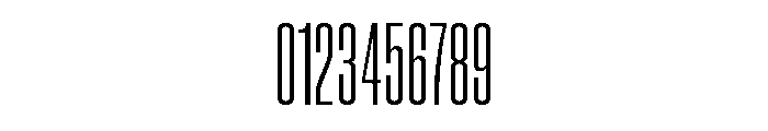 Neue Corp Compressed Medium Font OTHER CHARS