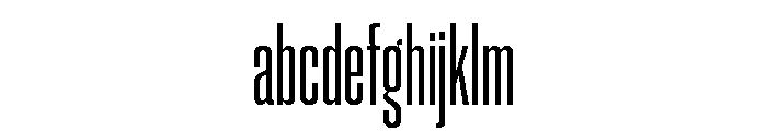Neue Corp Compressed Semibold FONT