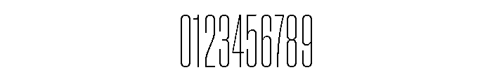 Neue Corp Compressed Ultralight Font OTHER CHARS