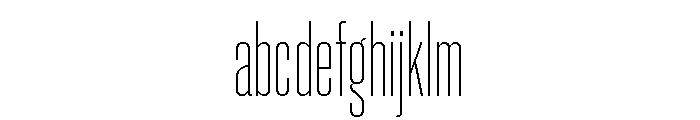 Neue Corp Compressed Ultralight FONT