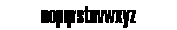 Neue Corp Condensed Black Font LOWERCASE