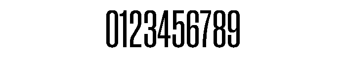 Neue Corp Condensed Semibold Font OTHER CHARS