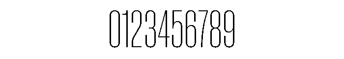 Neue Corp Condensed Ultralight Font OTHER CHARS