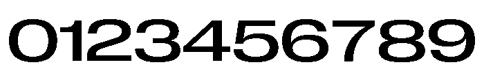 Neue Corp Extended Medium Font OTHER CHARS
