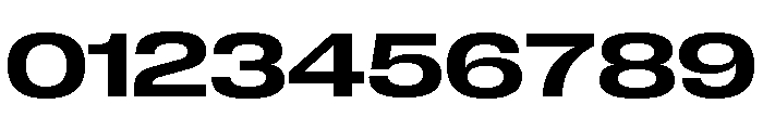 Neue Corp Extended Semibold Font OTHER CHARS