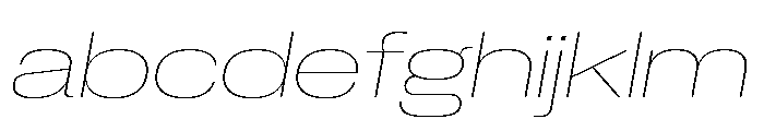 Neue Corp Extended Thin Italic FONT