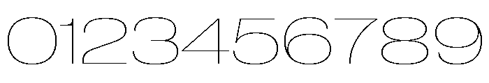 Neue Corp Extended Thin Font OTHER CHARS