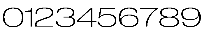 Neue Corp Extended Ultralight Font OTHER CHARS