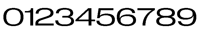 Neue Corp Extended Font OTHER CHARS