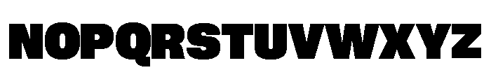 Neue Corp Heavy 4 Font UPPERCASE
