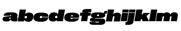 Neue Corp Heavy Italic 2 FONT