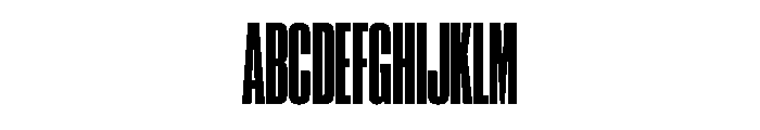 Neue Corp Heavy Font UPPERCASE