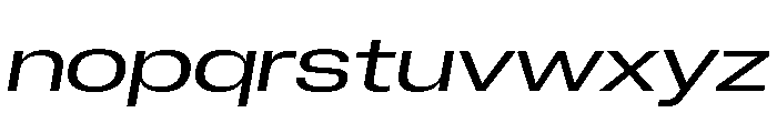 Neue Corp Italic 2 Font LOWERCASE