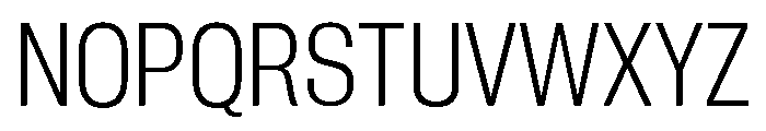 Neue Corp Light 3 Font UPPERCASE