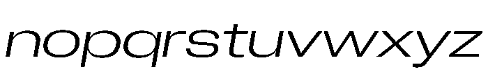 Neue Corp Light Italic 2 Font LOWERCASE