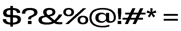 Neue Corp Medium 2 Font OTHER CHARS