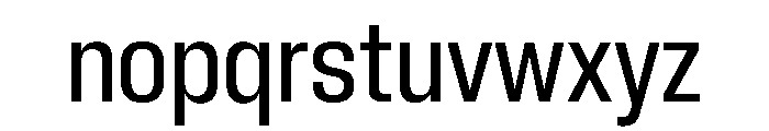 Neue Corp Medium 3 Font LOWERCASE