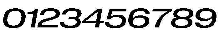 Neue Corp Medium Italic 2 Font OTHER CHARS