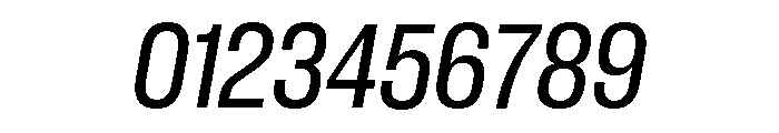 Neue Corp Medium Italic 3 Font OTHER CHARS