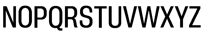 Neue Corp Narrow Medium 2 Font UPPERCASE