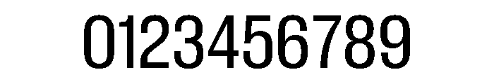 Neue Corp Narrow Medium Font OTHER CHARS