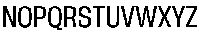 Neue Corp Narrow Medium Font UPPERCASE