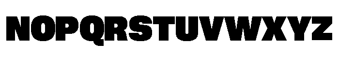 Neue Corp Normal Heavy Font UPPERCASE