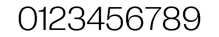 Neue Corp Normal Light Font OTHER CHARS