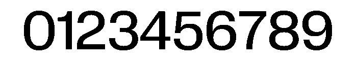 Neue Corp Normal Medium 2 Font OTHER CHARS