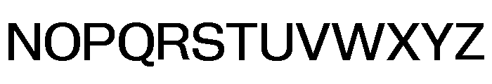 Neue Corp Normal Medium 2 Font UPPERCASE