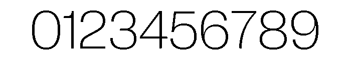 Neue Corp Normal Ultralight Font OTHER CHARS