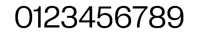 Neue Corp Normal Font OTHER CHARS