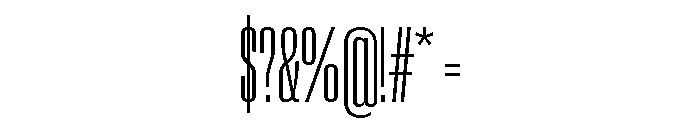 Neue Corp Regular Font OTHER CHARS
