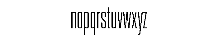 Neue Corp Regular Font LOWERCASE