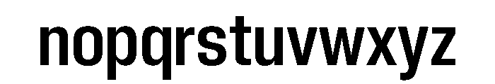 Neue Corp Semibold 3 Font LOWERCASE