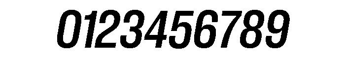 Neue Corp Semibold Italic 3 Font OTHER CHARS