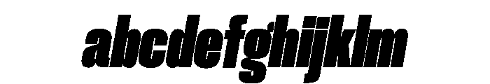 Neue Corp Tight Black Italic FONT