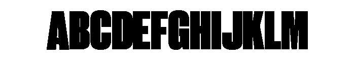 Neue Corp Tight Black Font UPPERCASE