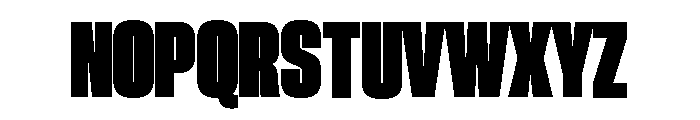 Neue Corp Tight Black Font UPPERCASE