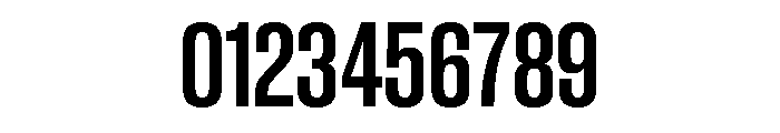 Neue Corp Tight Bold Font OTHER CHARS