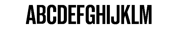 Neue Corp Tight Bold Font UPPERCASE